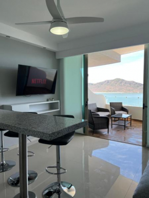 Departamento en Tramonto Resort con vista al mar